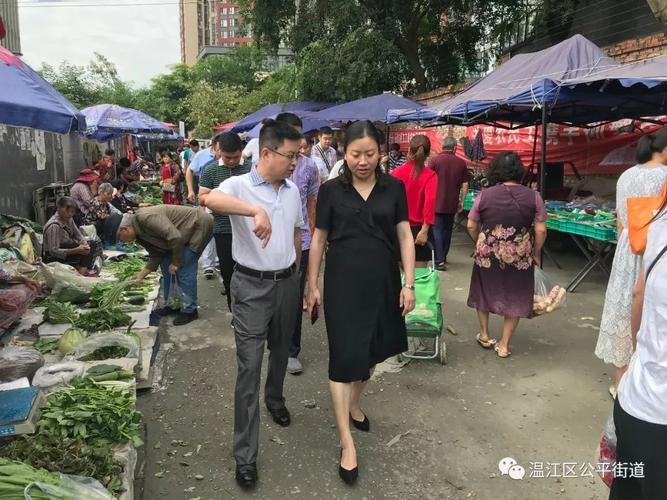 副区长邹华深入公平街道太极社区调研菜市场新建与拆迁项目推进工作